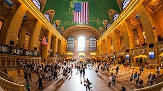 Walking Tour of Grand Central Terminal — New York City 【4K】🇺🇸 [upl. by Ibob]