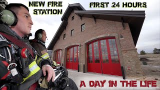 First 24 Hours in a New Fire Station  A Day in the Life [upl. by Mavis754]