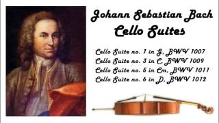 Johann Sebastian Bach  Cello suites in 432 Hz great for reading or studying [upl. by Dorrej]