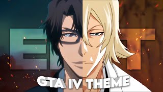 Aizen x Urahara  GTA IV Theme Edit [upl. by Eissat]